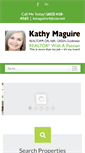 Mobile Screenshot of kathymaguire.com